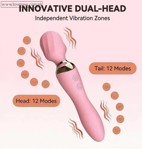 2-in-1 Dual-Ended Vibrator for Women