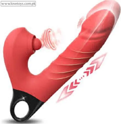 3 In 1 Female G Spot Thrusting Vibrating Dildo