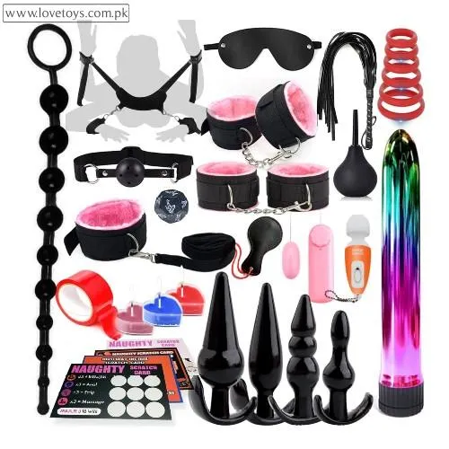 33pcs Anal Plug Adult Toys, BDSM Bondage