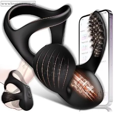 Vibrating Cock Ring Mens Sex Toys, Silicone