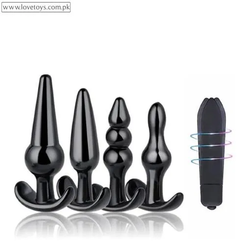 Vibrating Anal Beads Anal Plug Set Sex Toys Butt Plug Vibrator 10 Vibrating