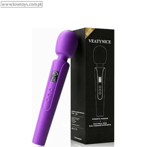 Handheld Massager Cordless Back Massage with 10 Modes & 4 Speeds