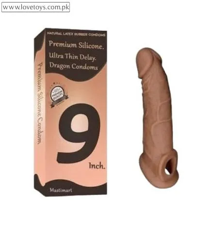 9 Inch Silicon Condom In Pakistan