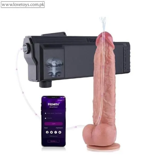 Hismith 10.2” Squirting Realistic Dildo APP Controlled Automatic