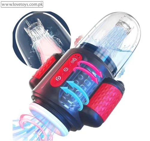 Male Masturbator Adult Sex Toys for Men in  Automatic Water-Spray
