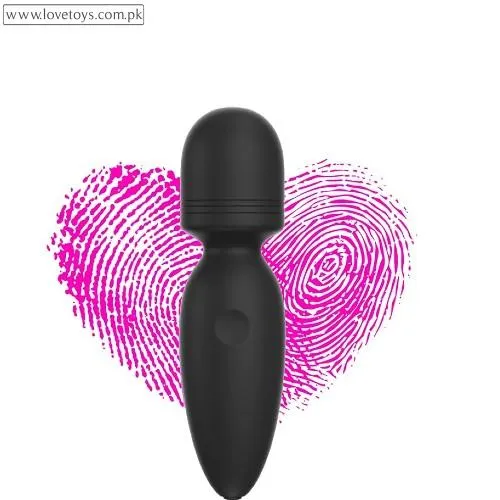 Mini Wand Massager,Small Cordless Handheld Massager with 10 Quiet Vibration Modes