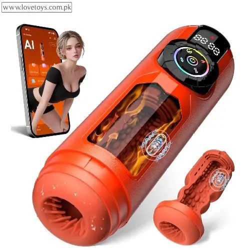 Heating Male Masturbator Penis Pump