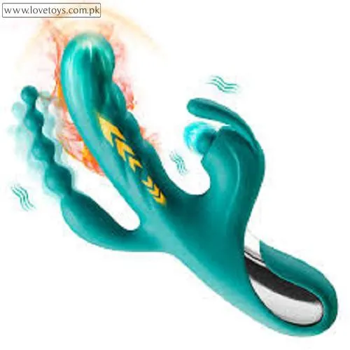 Bebebeer 3 In 1 Rabbit Vibrator Tapping Thrusting