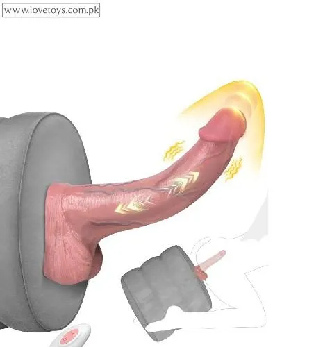 Sex Pillow with Thrusting Vibrator Dildo 