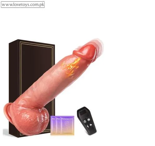 Vibrating Dildo with Thrusting & Heating Large Realistic Dildo Vibrator