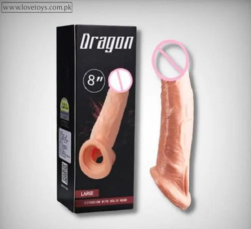 6 Inch Silicon Dragon Condom In Pakistan