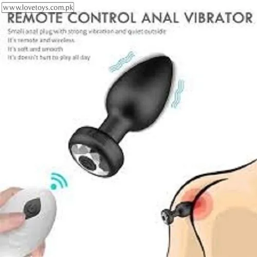 App Remote Control Vibrating Butt Plug