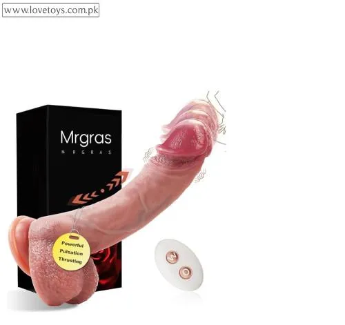 Mrgras Realistic Thrusting Dildo Vibrator Penis Sex Toys for Woman