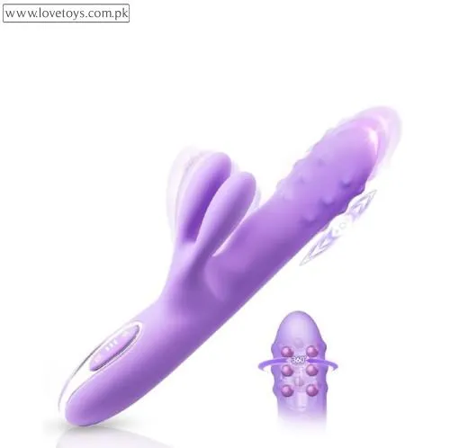 QUZAR Vibrator Dildo Sex Toys with Tri-Row Rotating