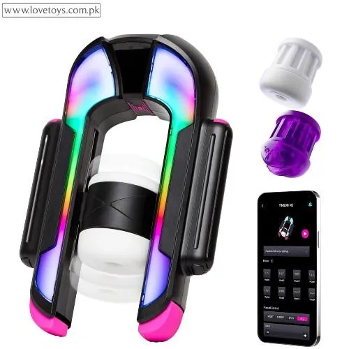 EINSEO RGB Lighting Male Masturbator