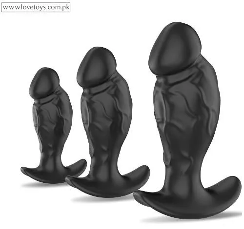 3PCS Anal Plug Set Silicone Butt Plug Anal