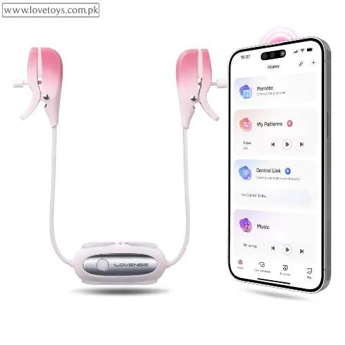 LOVENSE Gemini Vibrating Nipple Clamps