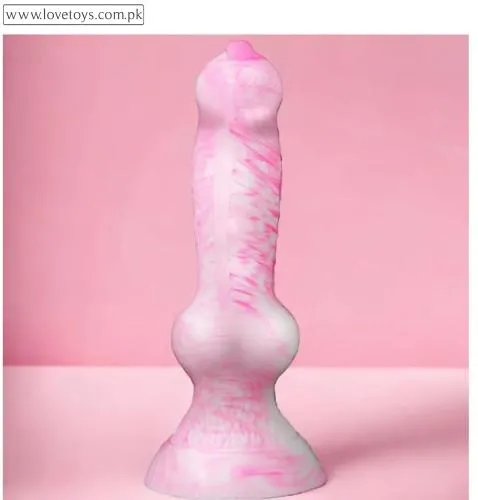 Curved Knot Dildo Small Silicone Fantasy Animal Dildo 