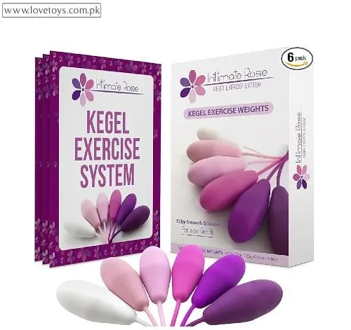 Kegel Exercise System Pelvic Floor Exercises  Set of 6 Premium Silicone