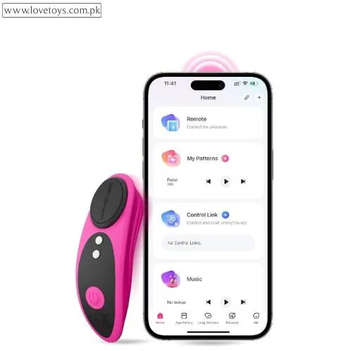 LOVENSE Ferri Panty Vibrator, Wearable App-Controlled Vibrator for Women
