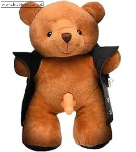Exhibitionist Teddy Bear With Dildo Glow