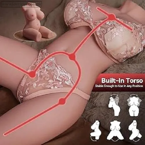 24.6Lb Sex Doll Male Masturbator With Big Ass Vagina & Boobs