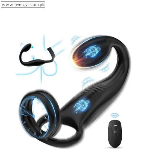 Vibrating Cock Rings Anal Vibrator Mens Anal Sex Toy Prostate Massager