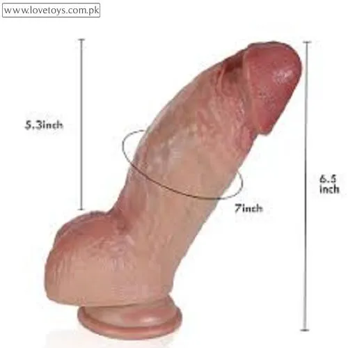 7 Inch Girth Huge Thick Dildo Real Skin Feel