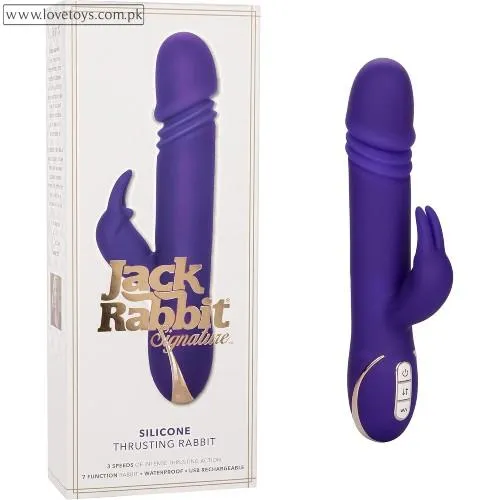 CalExotics Jack Signature Silicone Thrusting Rabbit