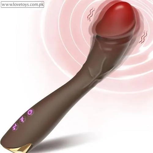 Curved Dildo Vibrator With 10 Vibration In Pakistan