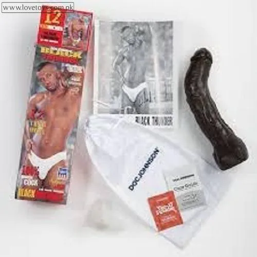 Doc Johnson Black Thunder Dildo