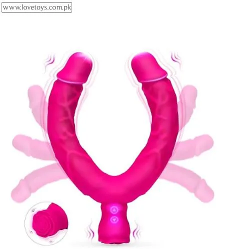 Double Dildo Lesbian Sex Toys 15.75