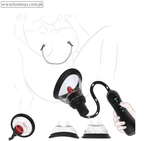 Electric Pussy Pump Nipple Suck Toy