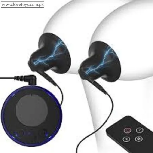 Electric Shock Nipple Clamps Remote Control Bdsm