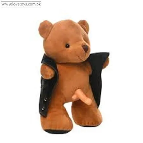 Exhibitionist Teddy Bear With Dildo Glow