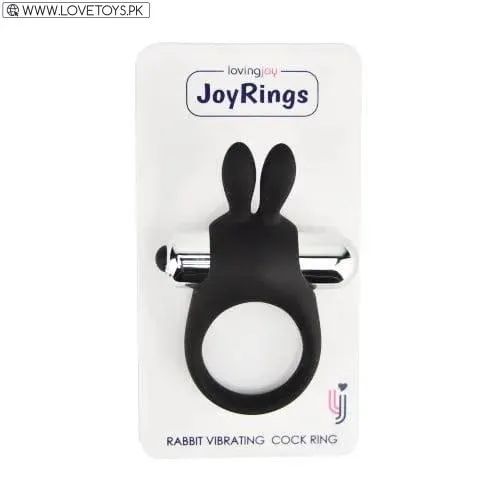 JoyRings Silicone Rabbit Vibrating Cock Ring