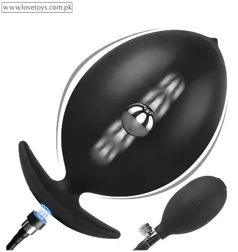 Magnetic Inflatable Butt Plug Large Butt Plug