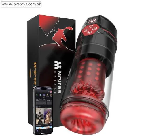 Mrgras Male Masturbator Penis Pump AI Sync