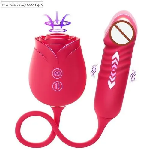 Rose Dildo Vibrator Sex Toys In Pakistan