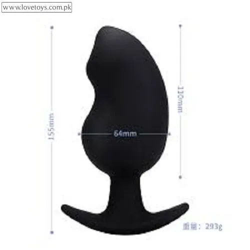 Silicone Anal Plug For Comfortable Long Term Wear