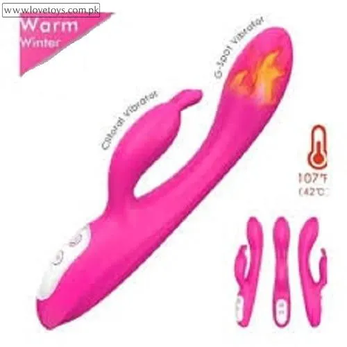 Silicone Rabbit Heating Vibrator