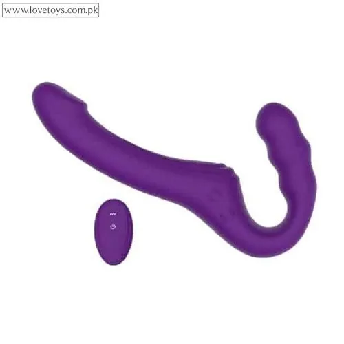 Strapless Strap On G Spot Dildo Vibrator