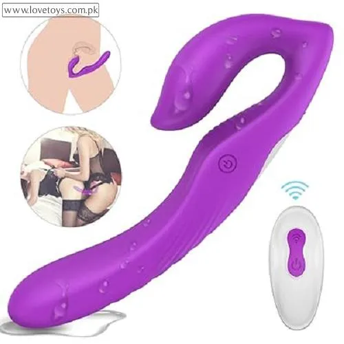 Strapless Strap On G Spot Dildo Vibrator