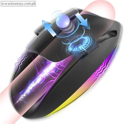 Tapping Vibrating Male Masturbator Hands