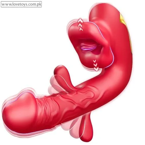 Thrusting Dildo Vibrator Sex Toys,