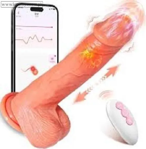 Thrusting Dildo Vibrator Sex Toys - Realistic Dildos for G Spot Anal Stimulation