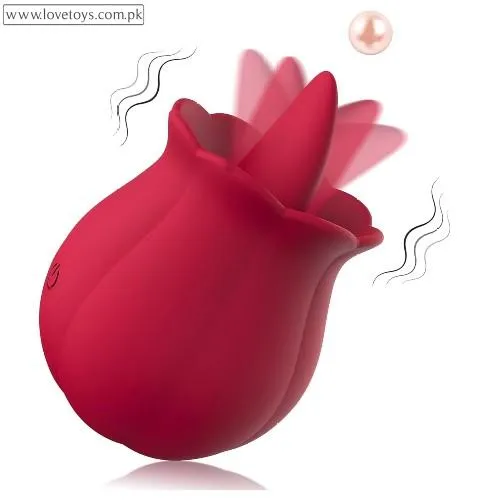Tongue Clitoral Rose Vibrator, Sex Toys