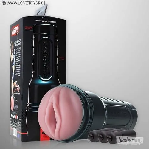 Vibro Fleshlight Vibrating Pink Lady Masturbator